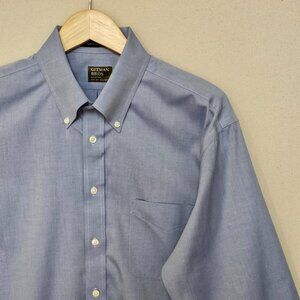 Gitman Brothers Non-Iron 2 Ply Pinpoint Oxford Button Down 16.5